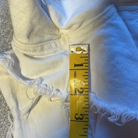 Madewell Relaxed Denim Shorts in Tile White 28 - Picture 10 of 10